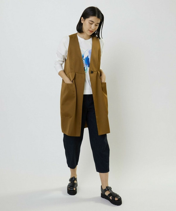 サテンジレ 詳細画像 キャメル