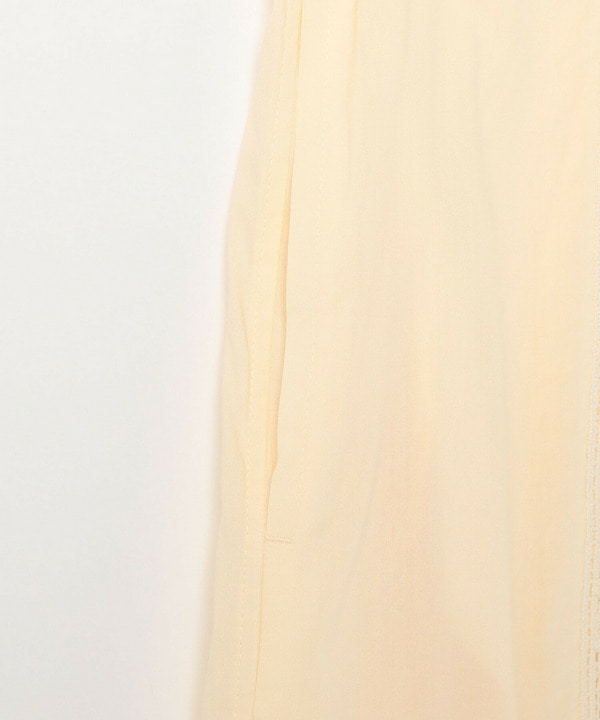 コットンレーヨンローンボタニカルダイワンピース 詳細画像