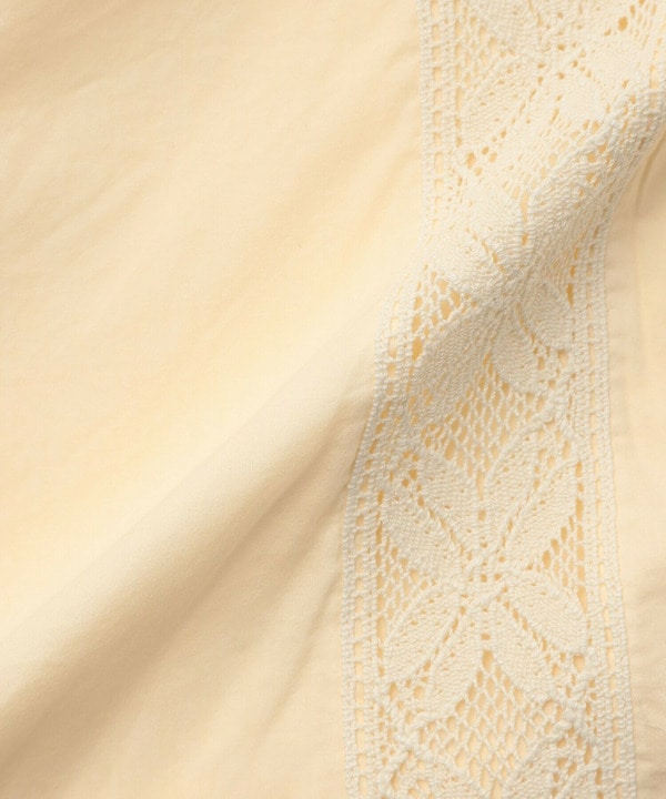 コットンレーヨンローンボタニカルダイワンピース 詳細画像