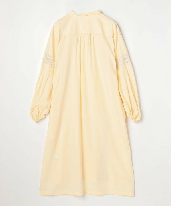 コットンレーヨンローンボタニカルダイワンピース 詳細画像