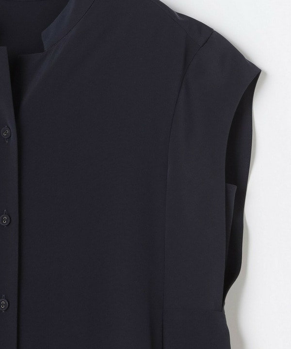 ストレッチデシンワンピース 詳細画像