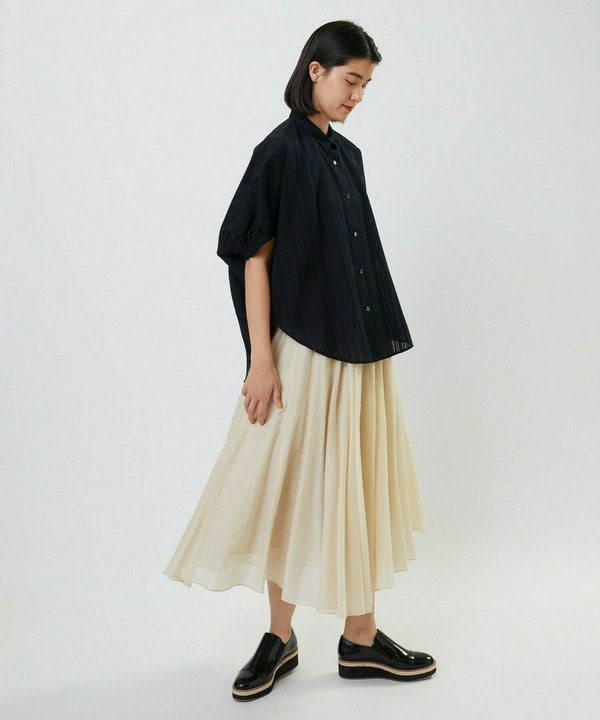 エアリーシルクコットンスカート 詳細画像
