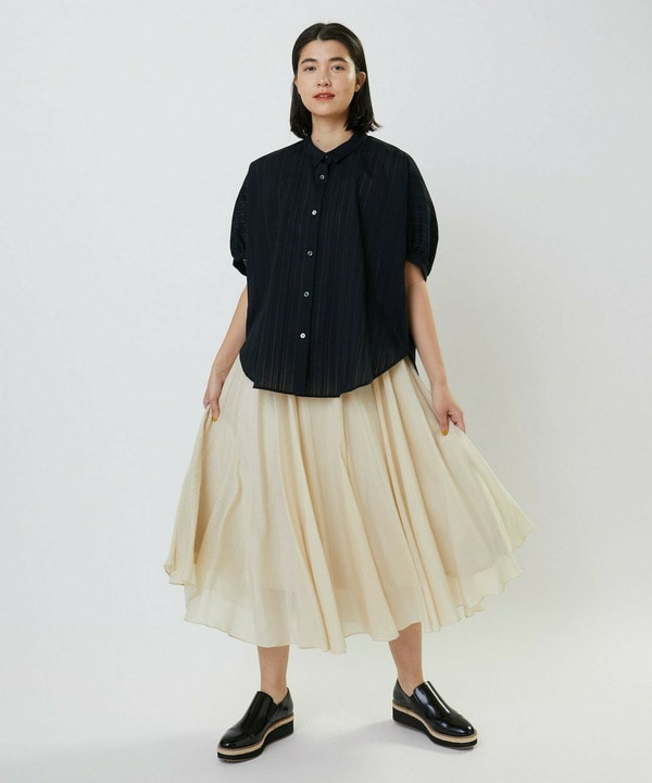 エアリーシルクコットンスカート 詳細画像