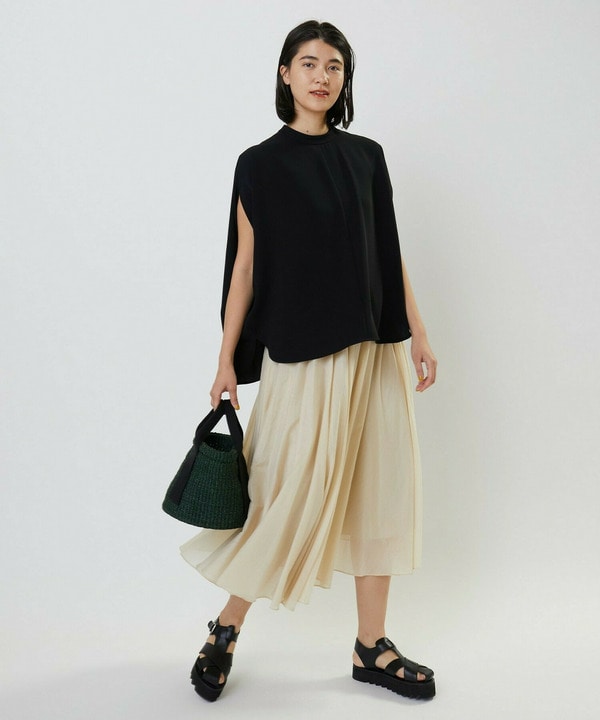 エアリーシルクコットンスカート 詳細画像