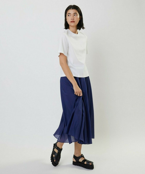 エアリーシルクコットンスカート 詳細画像
