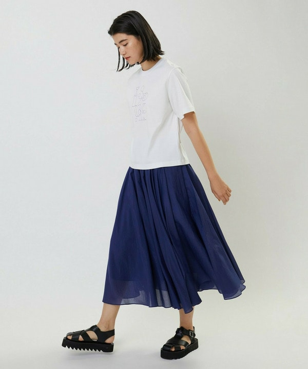 エアリーシルクコットンスカート 詳細画像