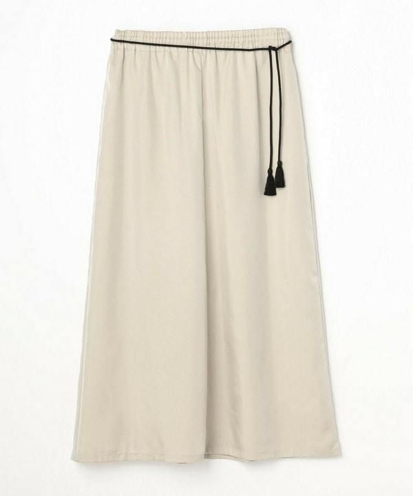 キュプラツイルスカート 詳細画像 グレイッシュベージュ