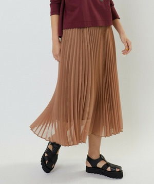 ソフトオーガンジープリーツスカート
