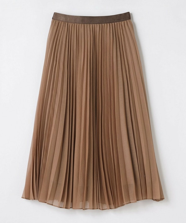 ソフトオーガンジープリーツスカート 詳細画像