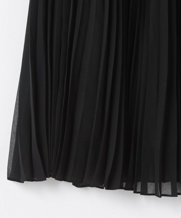 ソフトオーガンジープリーツスカート 詳細画像