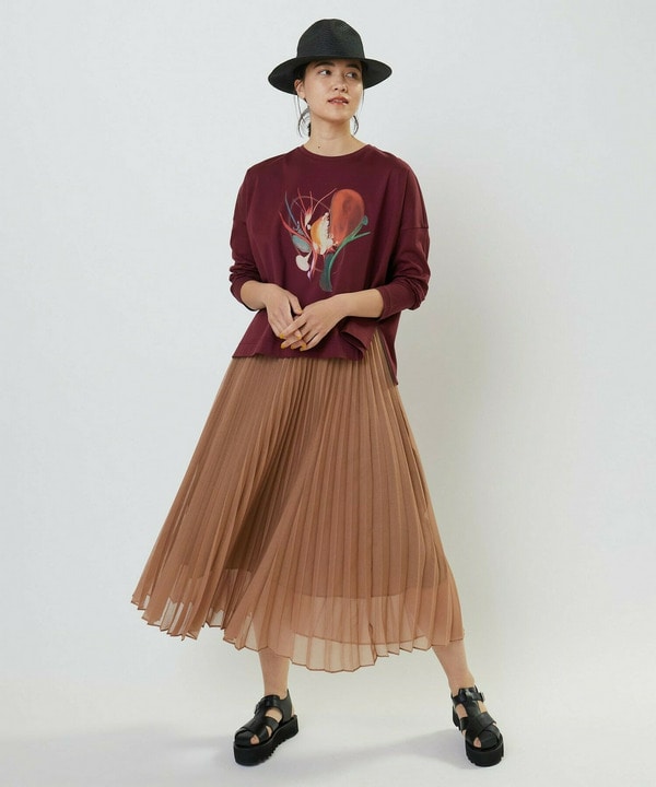 ruteN &times; L'EQUIPE コラボ長袖Tシャツ 詳細画像