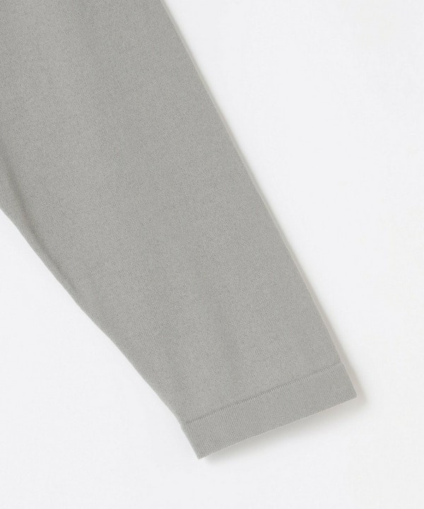 コットンナイロンシアーVネックカーディガン 詳細画像