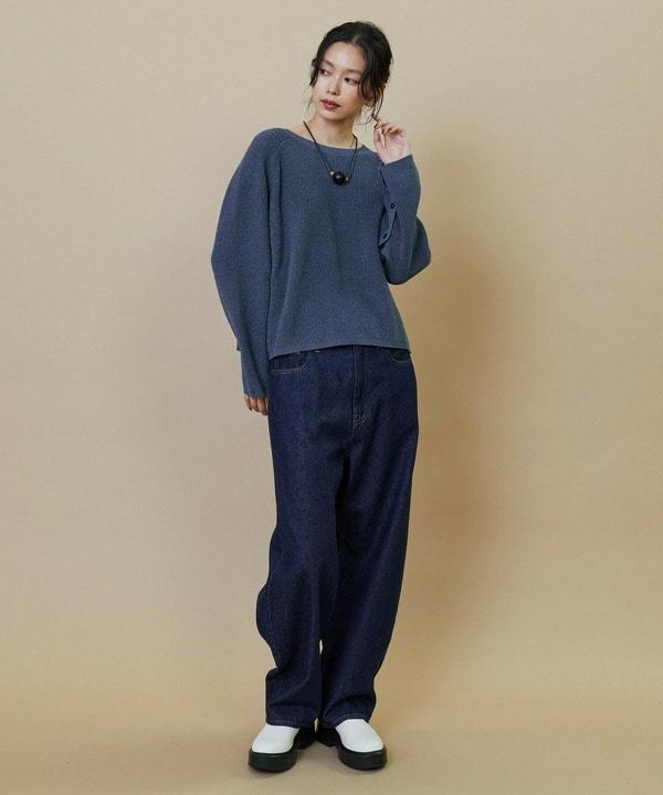 mabel アクリルボールネックレス 詳細画像