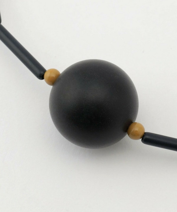 mabel アクリルボールネックレス 詳細画像