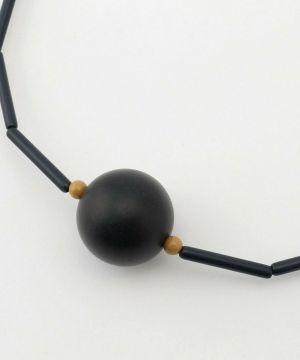 mabel アクリルボールネックレス 詳細画像