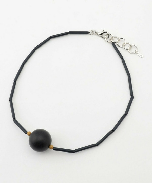 mabel アクリルボールネックレス