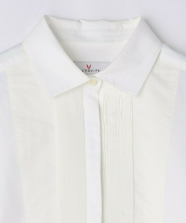 80/2GVブロックスボリュームスリーブシャツ 詳細画像