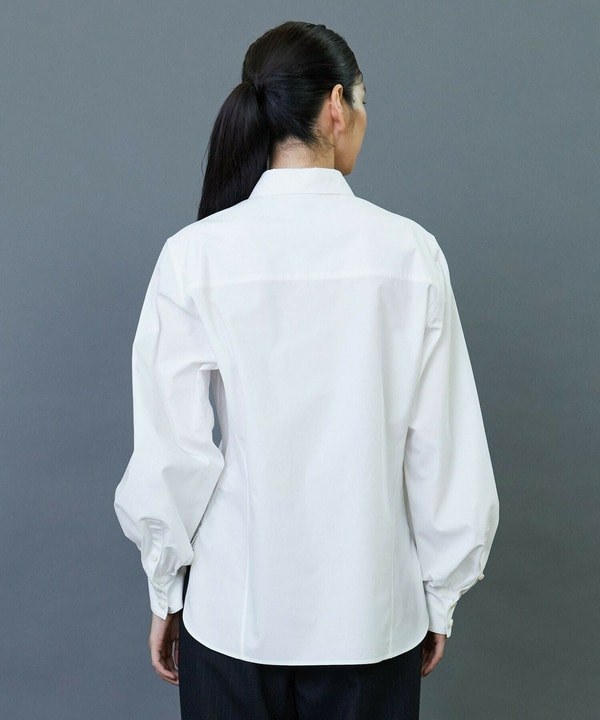 80/2GVブロックスボリュームスリーブシャツ 詳細画像