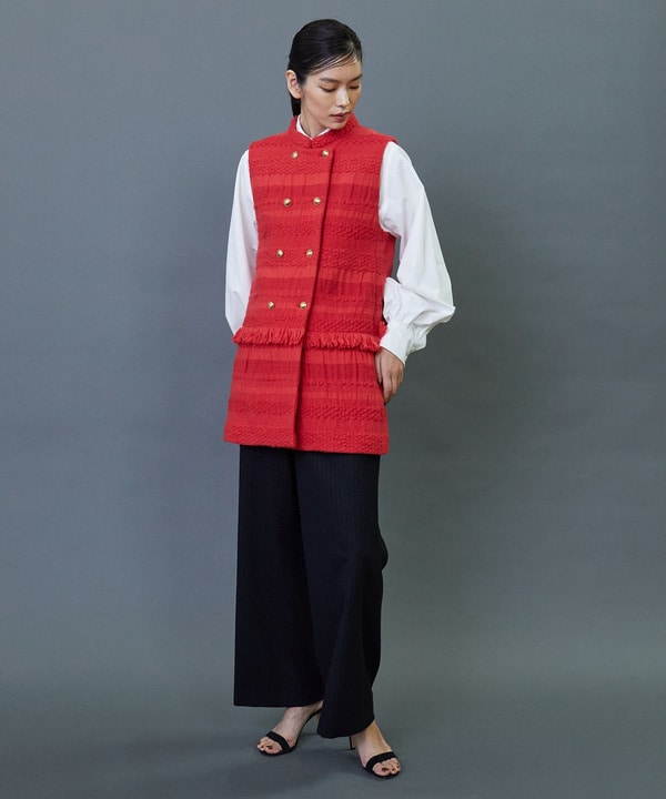 ロービングボーダーツイードジレ 詳細画像