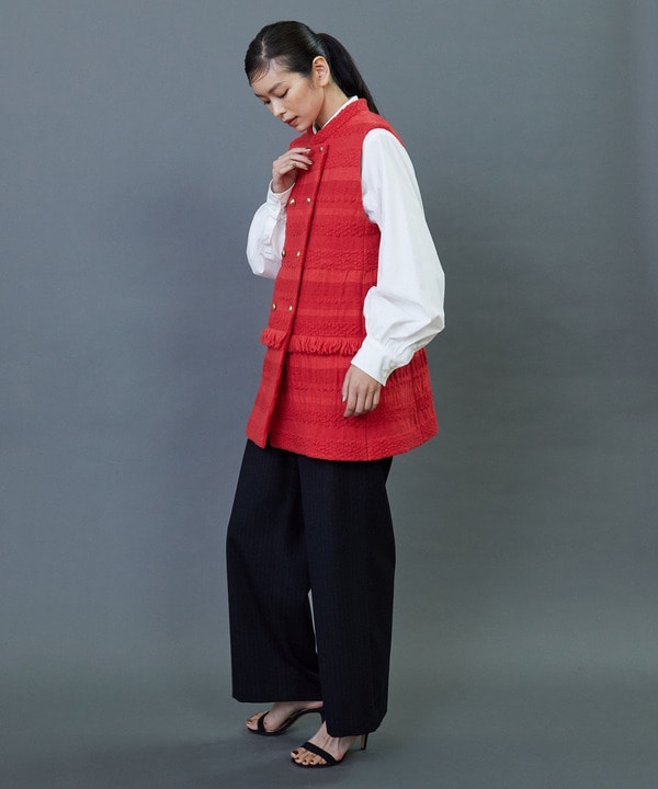 ロービングボーダーツイードジレ 詳細画像