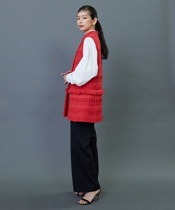 ロービングボーダーツイードジレ 詳細画像