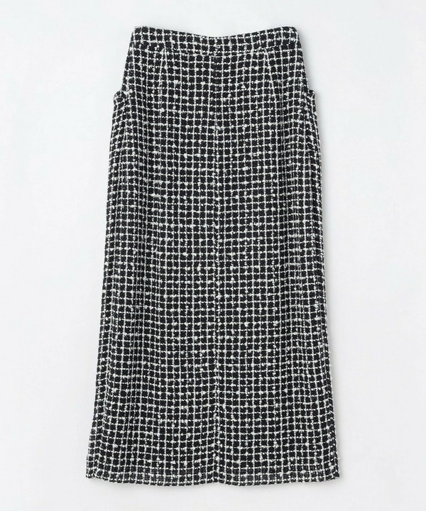 リングツイードロングスカート 詳細画像