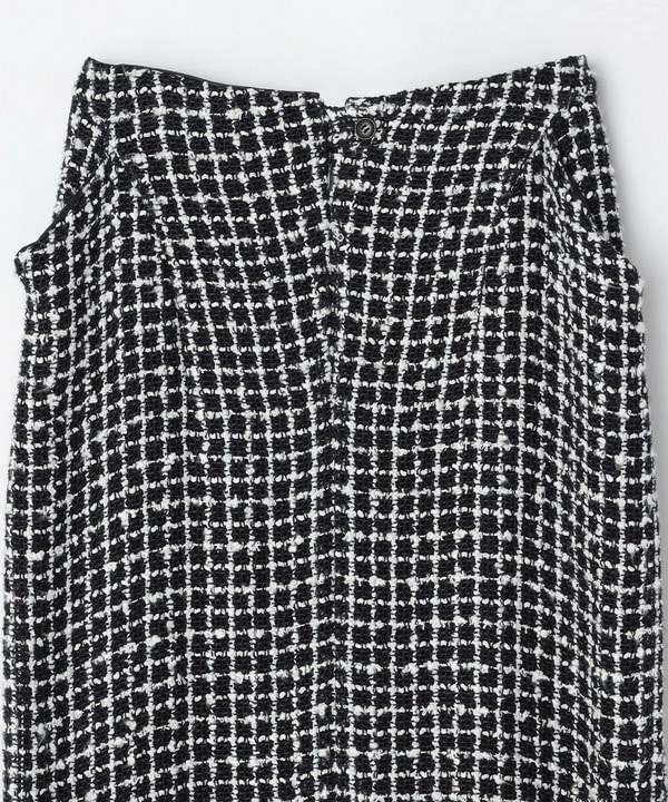 リングツイードロングスカート 詳細画像