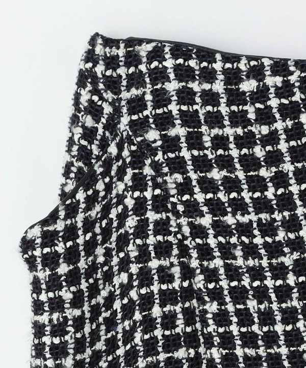 リングツイードロングスカート 詳細画像