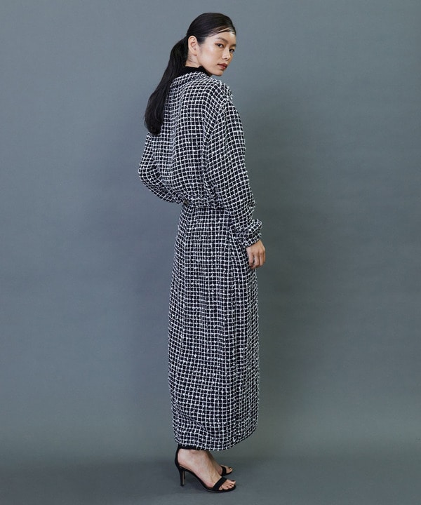 リングツイードロングスカート 詳細画像