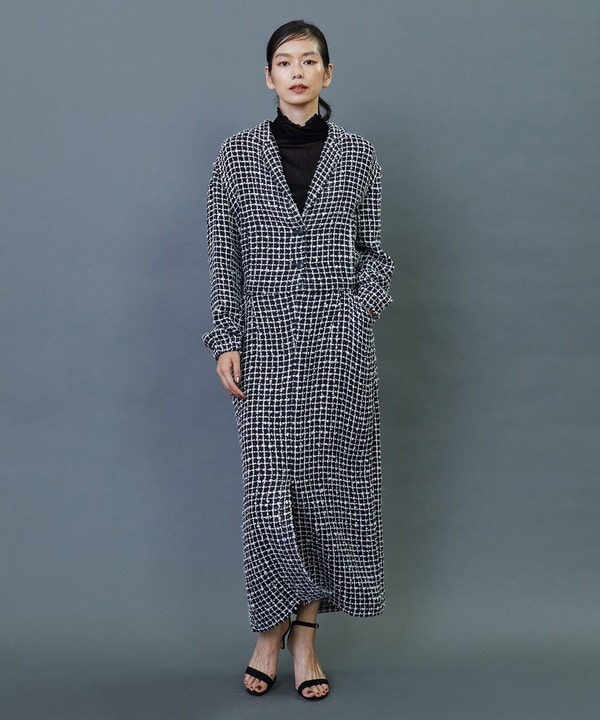 リングツイードロングスカート 詳細画像