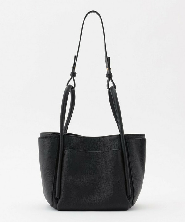 2WAY シュリンクハンドバッグ 詳細画像 ブラック