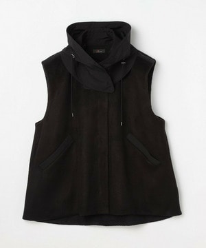シャギージャージベスト