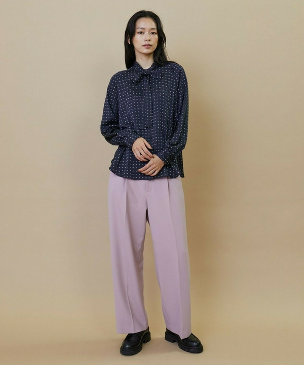 2WAYギャザワイドパンツ 詳細画像