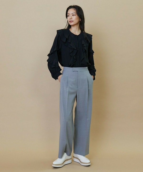 2WAYギャザワイドパンツ 詳細画像