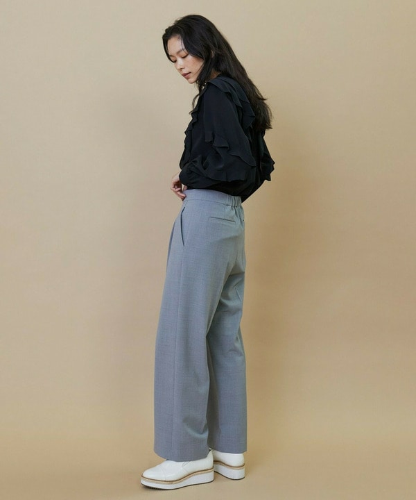 2WAYギャザワイドパンツ 詳細画像