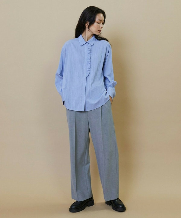 2WAYギャザワイドパンツ 詳細画像