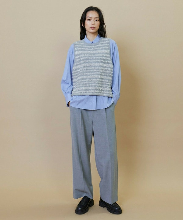 2WAYギャザワイドパンツ 詳細画像