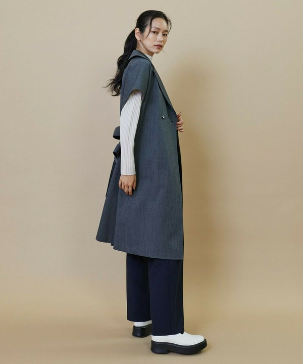 2WAYギャザワイドパンツ 詳細画像