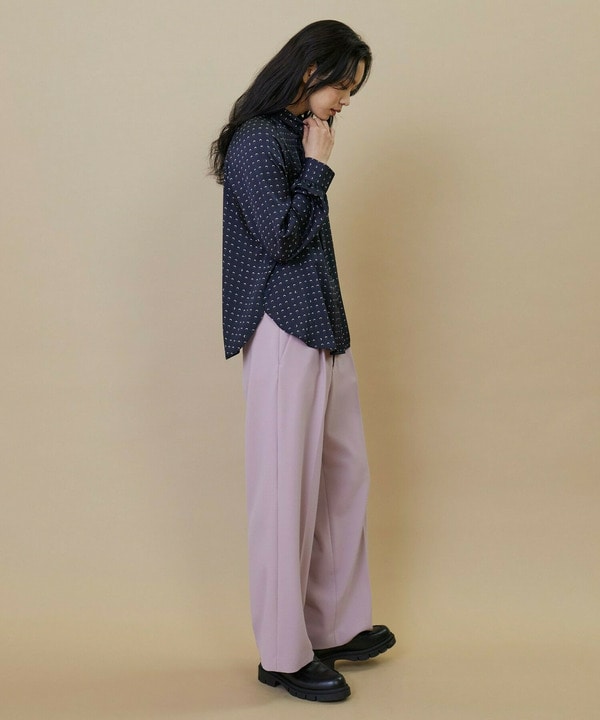 2WAYギャザワイドパンツ 詳細画像