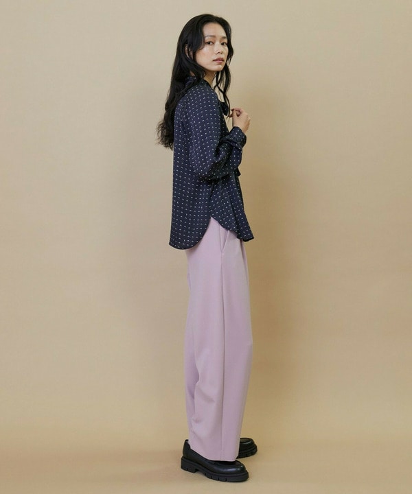 2WAYギャザワイドパンツ 詳細画像