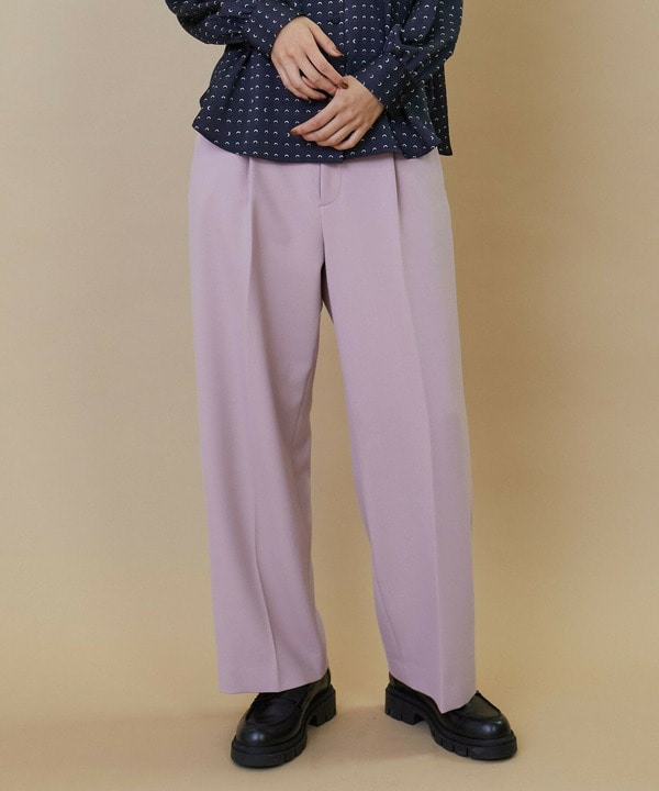 2WAYギャザワイドパンツ 詳細画像 ピンク