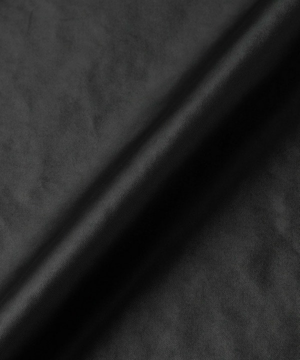 フェイクレザーサテンスカート 詳細画像