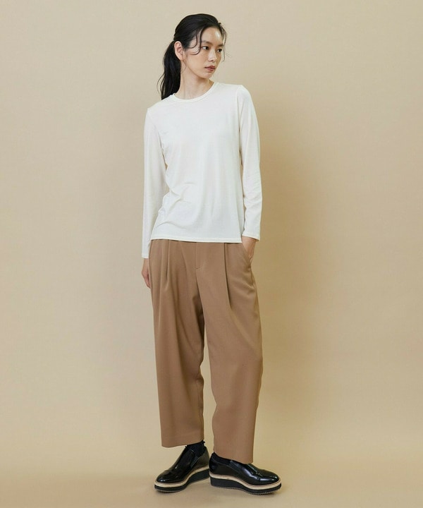 Tベア天クルーネックカットソー 詳細画像