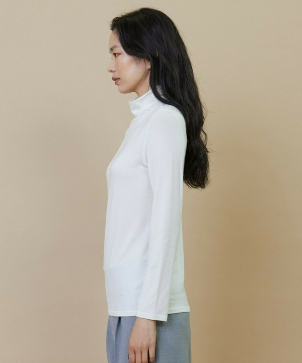 Tベア天ハイネックカットソー 詳細画像