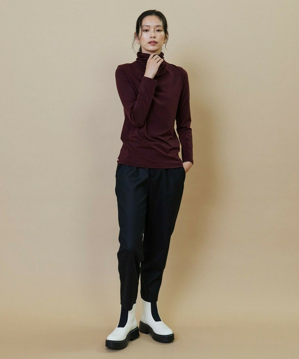 Tベア天ハイネックカットソー 詳細画像