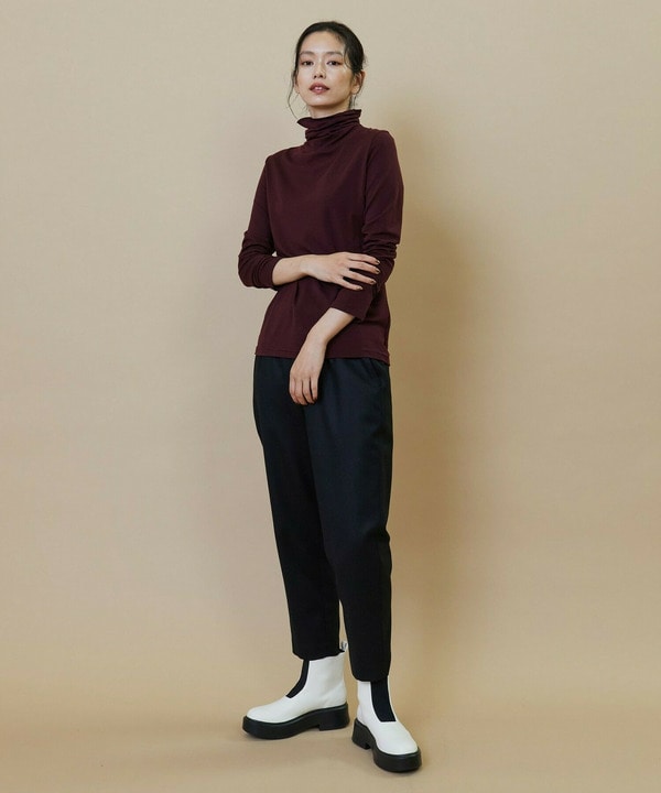 Tベア天ハイネックカットソー 詳細画像