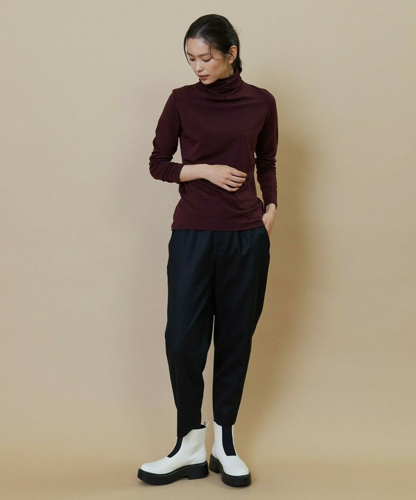 Tベア天ハイネックカットソー 詳細画像