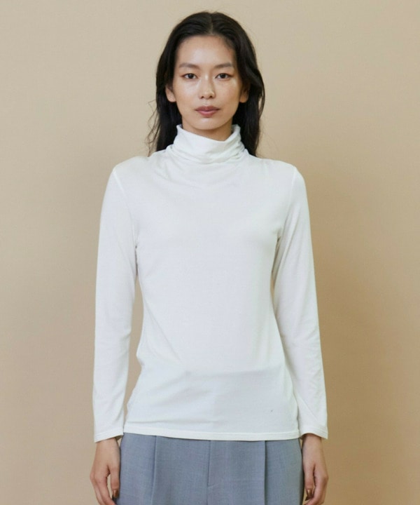 Tベア天ハイネックカットソー 詳細画像