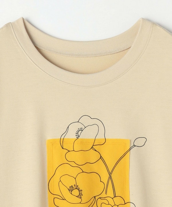 【Lサイズ】オーバープリントTシャツ 詳細画像