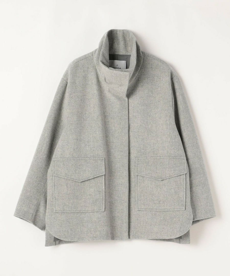 【Lサイズ】ライトウールブルゾン